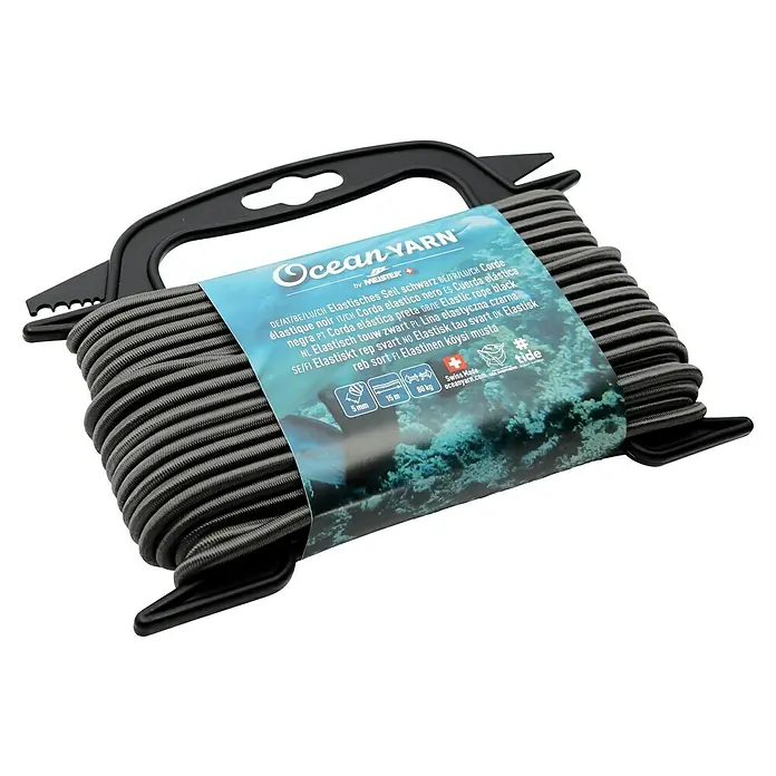 OceanYarn PP-Seil OCEANYARN (Länge: 15 m, Durchmesser: 5 mm, Belastbarkeit: 80 kg, Schwarz)
