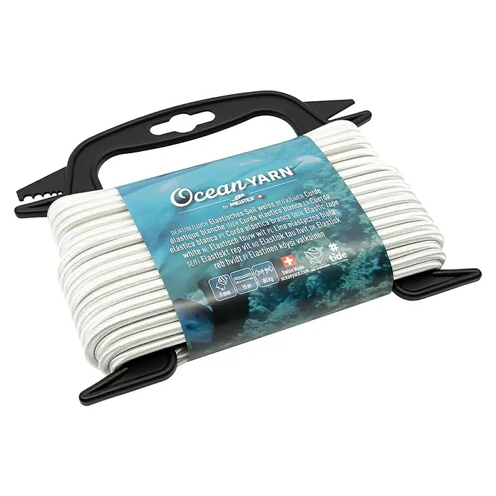 OceanYarn PP-Seil OCEANYARN (Länge: 15 m, Durchmesser: 5 mm, Belastbarkeit: 80 kg, Weiß)