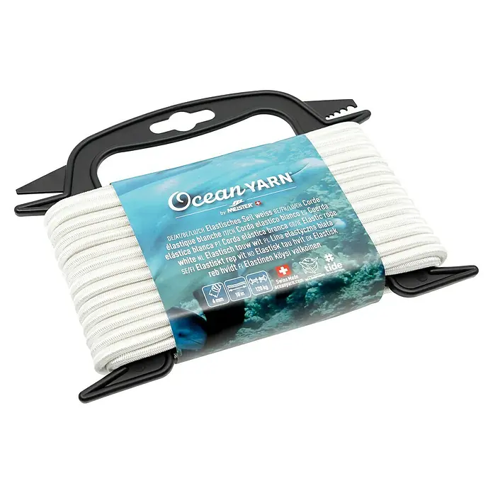 OceanYarn PP-Seil OCEANYARN (Länge: 10 mm, Durchmesser: 6 mm, Belastbarkeit: 120 kg, Weiß)