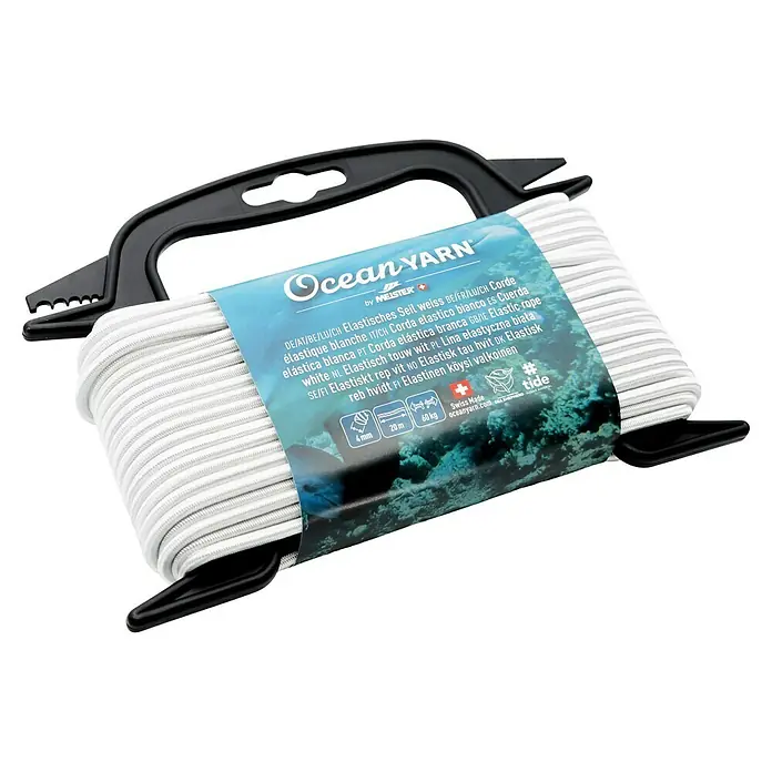 OceanYarn PP-Seil OCEANYARN (Länge: 20 m, Durchmesser: 4 mm, Belastbarkeit: 60 kg, Weiß)
