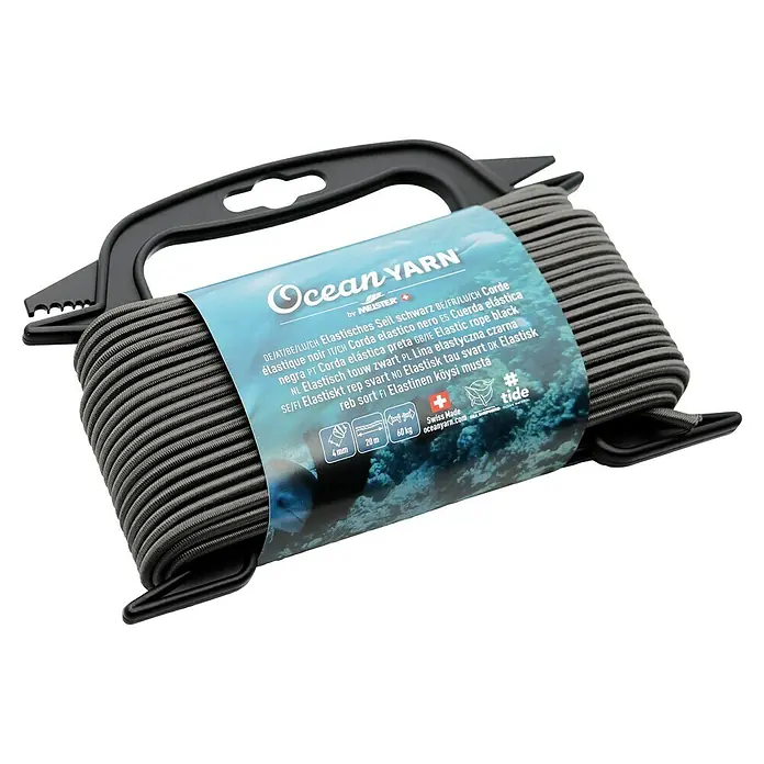 OceanYarn PP-Seil OCEANYARN (Länge: 20 m, Durchmesser: 4 mm, Belastbarkeit: 60 kg, Schwarz)