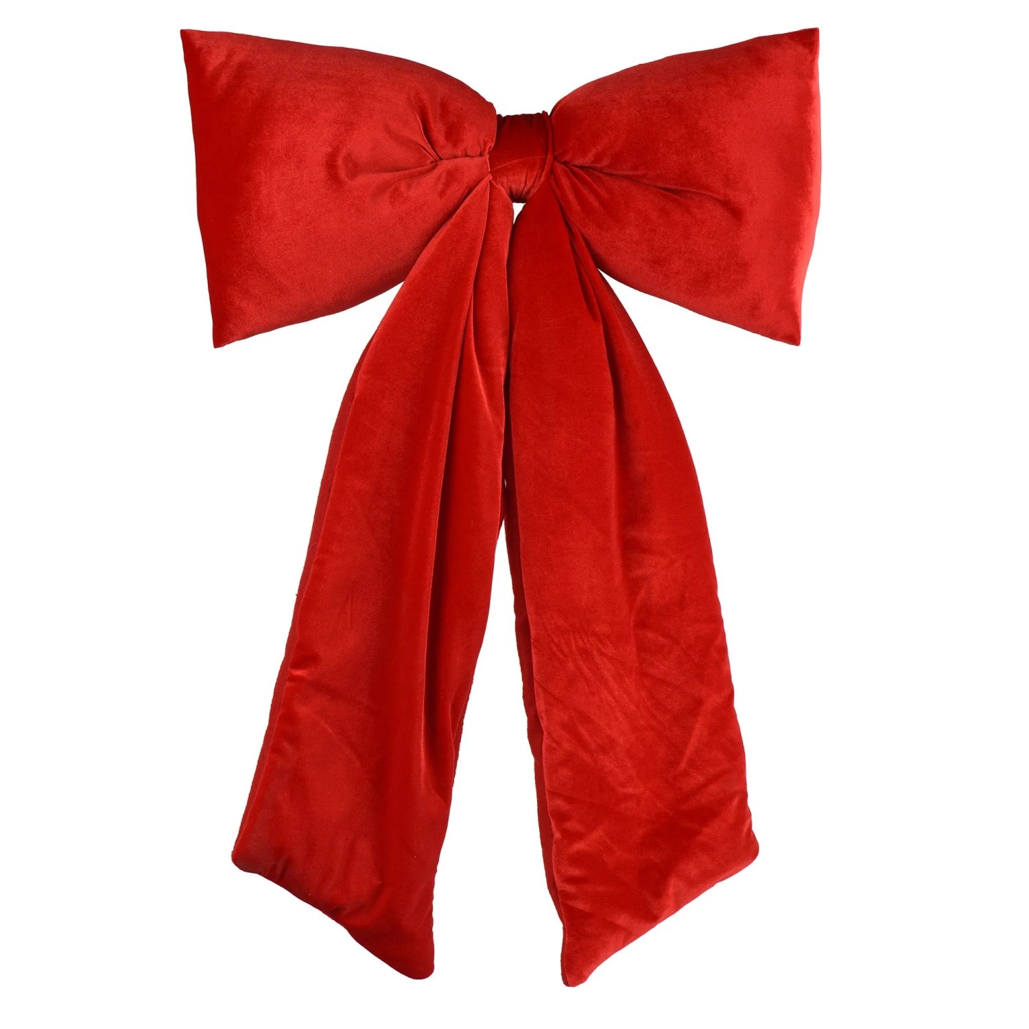 Decoris Deko-Schleife Mittel 115 cm x 80 cm x 13 cm Rot