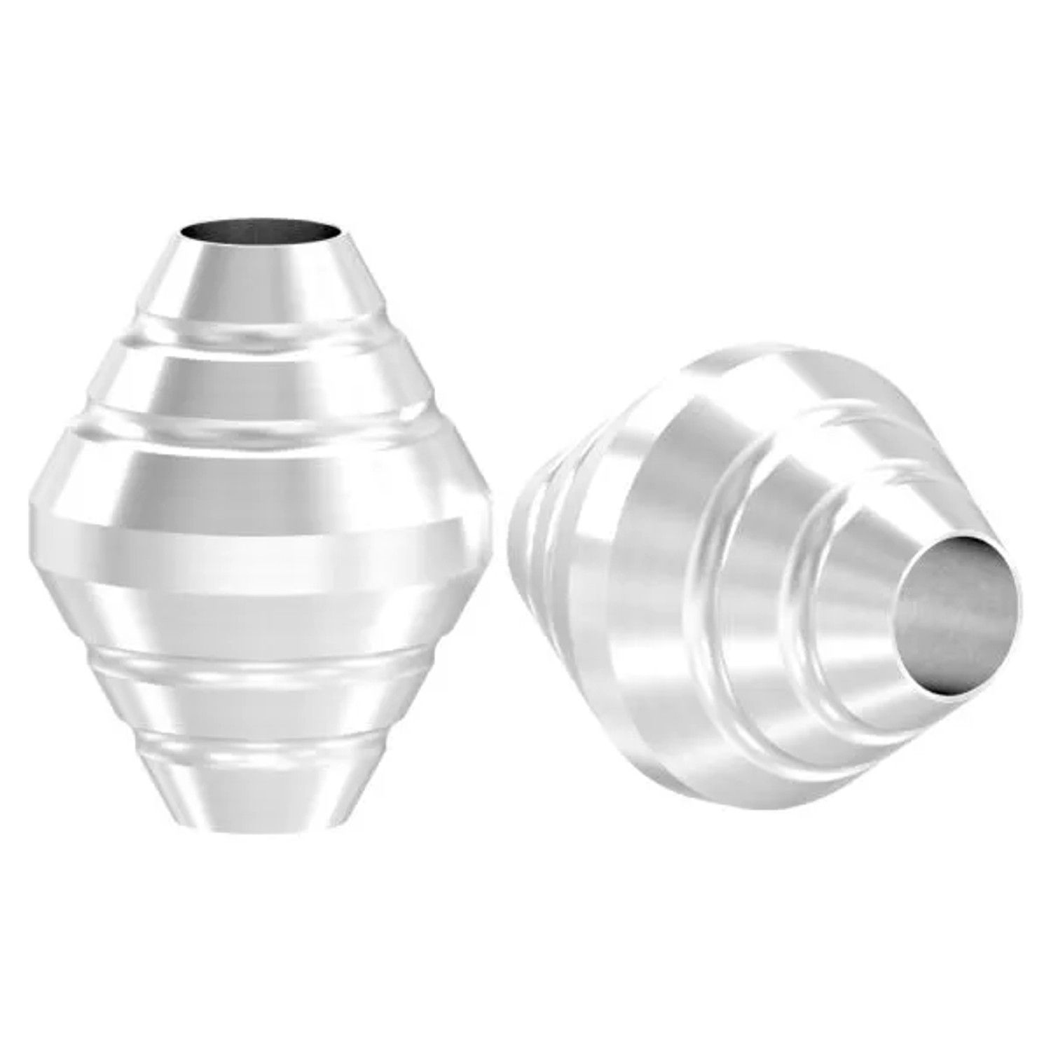 FeNau Zierhülse Edelstahl V2A Für Rund Ø 12,0 mm Geschliffen Korn 240 Zum Einkleben