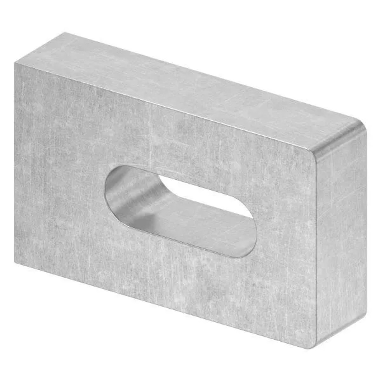 FeNau Anschweißlasche Eckig Stahl S235JR 50 X 30 X 12 mm Mit Langloch 25 X 9 mm