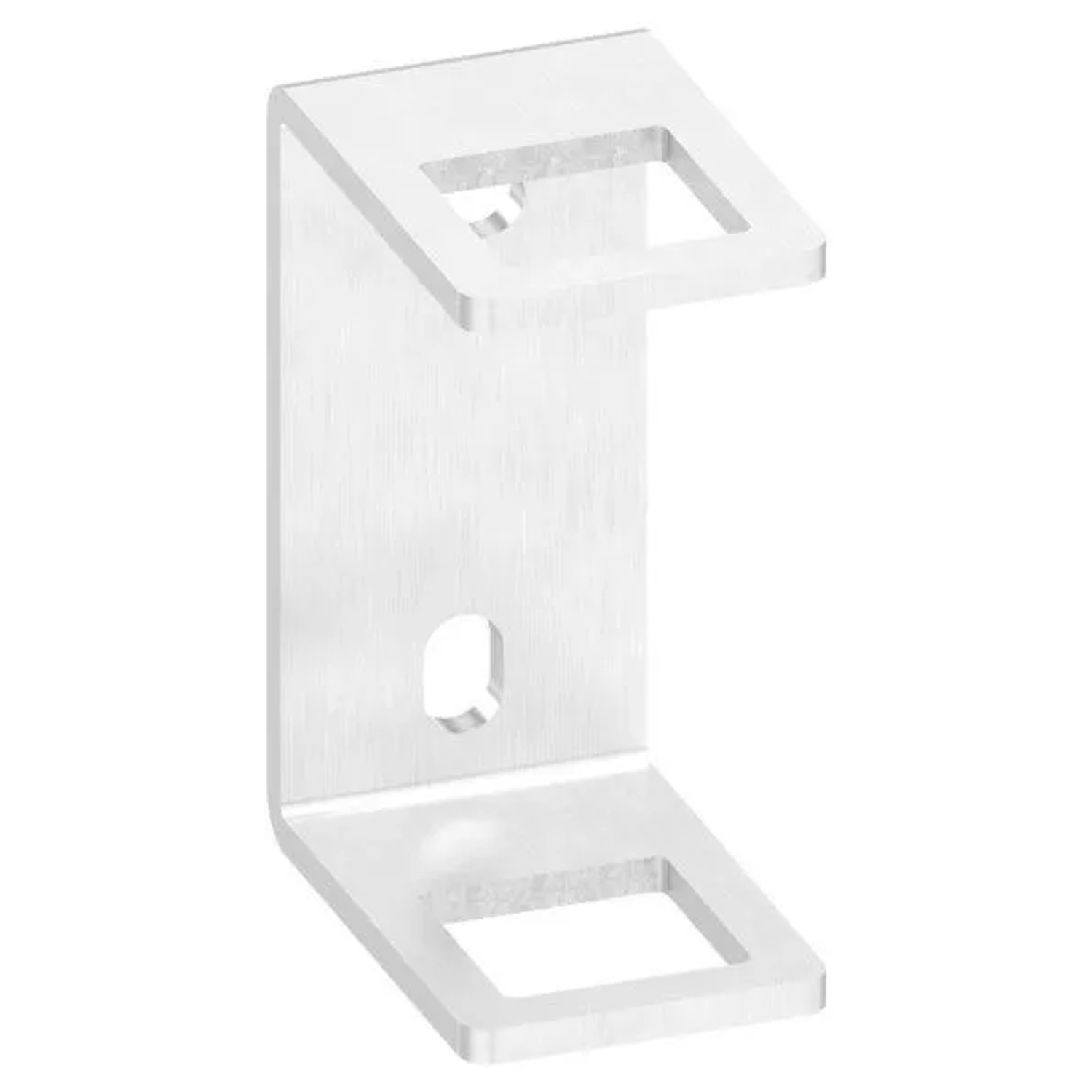 FeNau Wandbefestigung Edelstahl V2A Für Pfosten 40x40 mm Zum Anschweißen