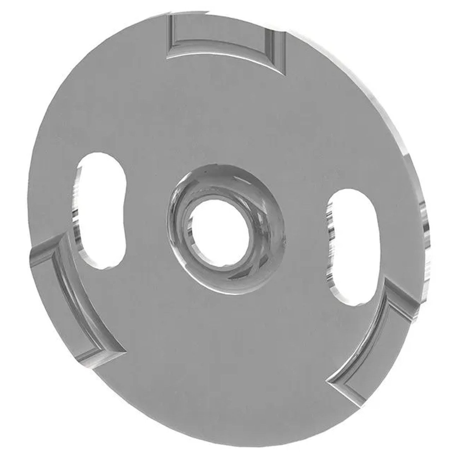 FeNau Clipsrosette V2A Rund Für Handlaufhalter
