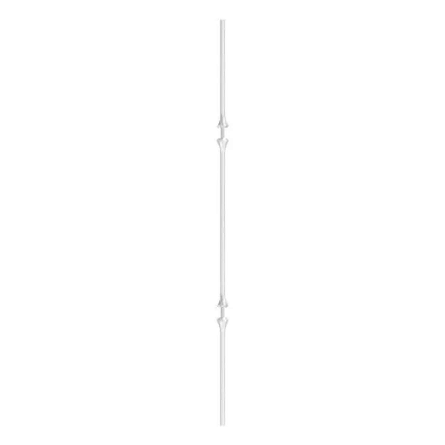 FeNau Zierstab Edelstahl V2A Rund Ø 12 mm L = 900 mm Ohne Kugeln