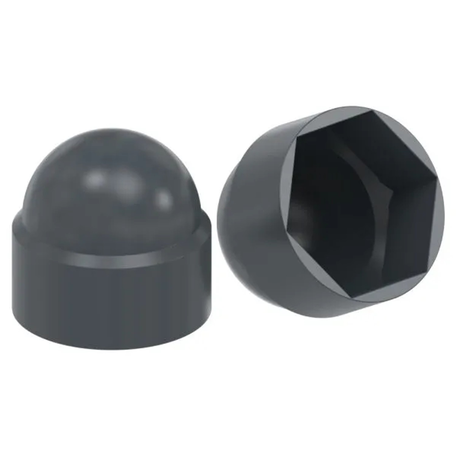 FeNau Sechskant-Schutzkappe Kunststoff Für Gewinde M10 RAL 7016