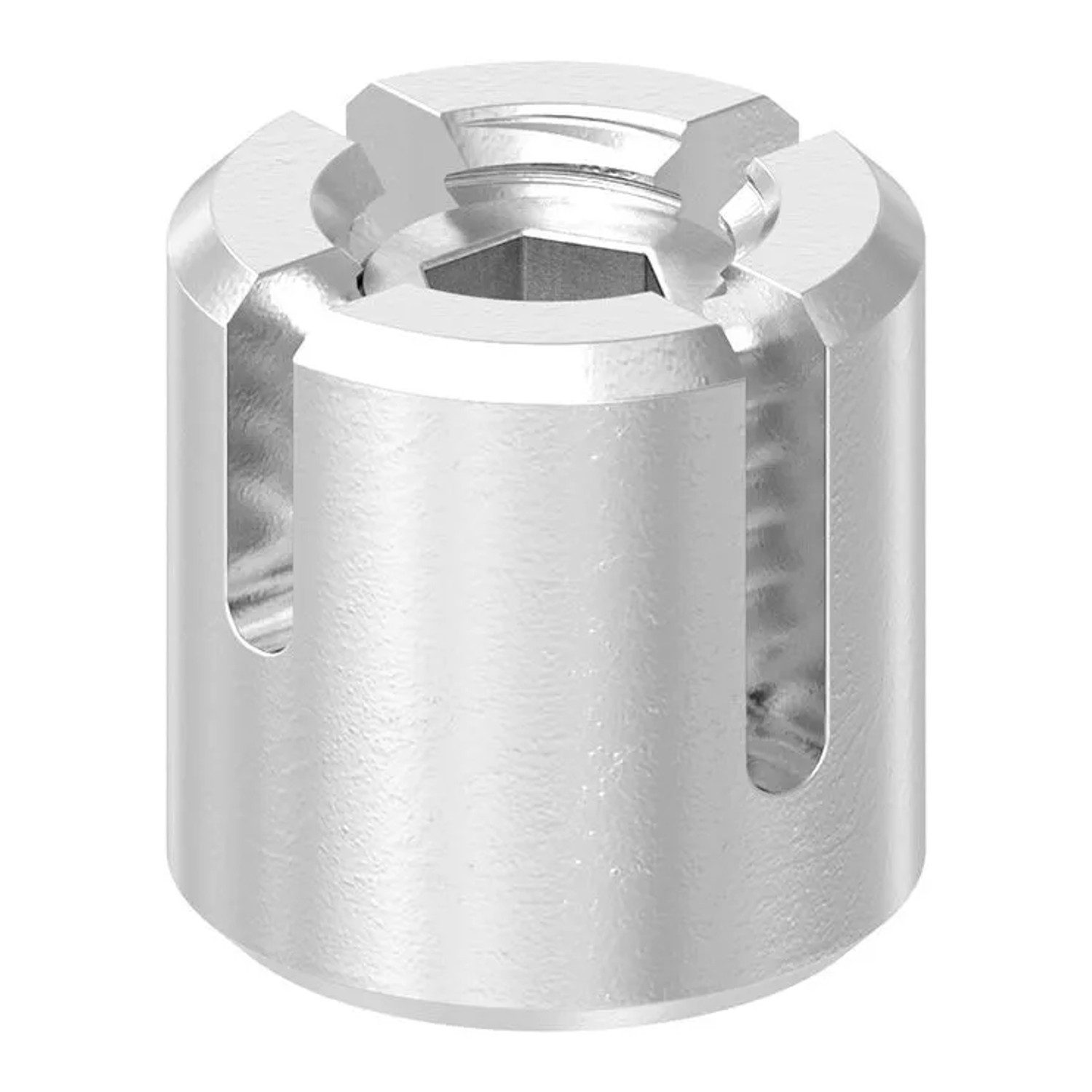 FeNau Kreuzklemme Edelstahl V4A Für Seil Ø 2 mm
