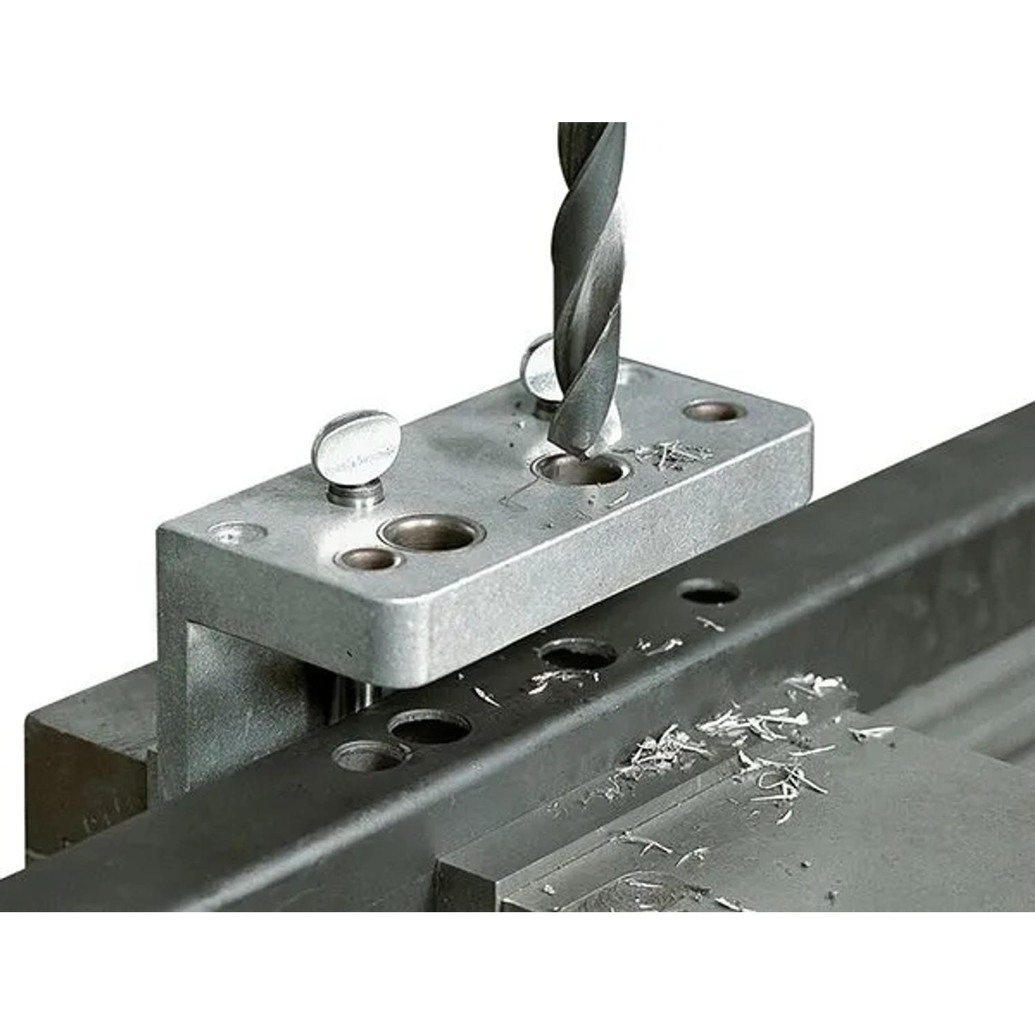 FeNau Bohrschablone Aluminium Für 40 50 60mm Profile Locinox Schlösser Anschläge