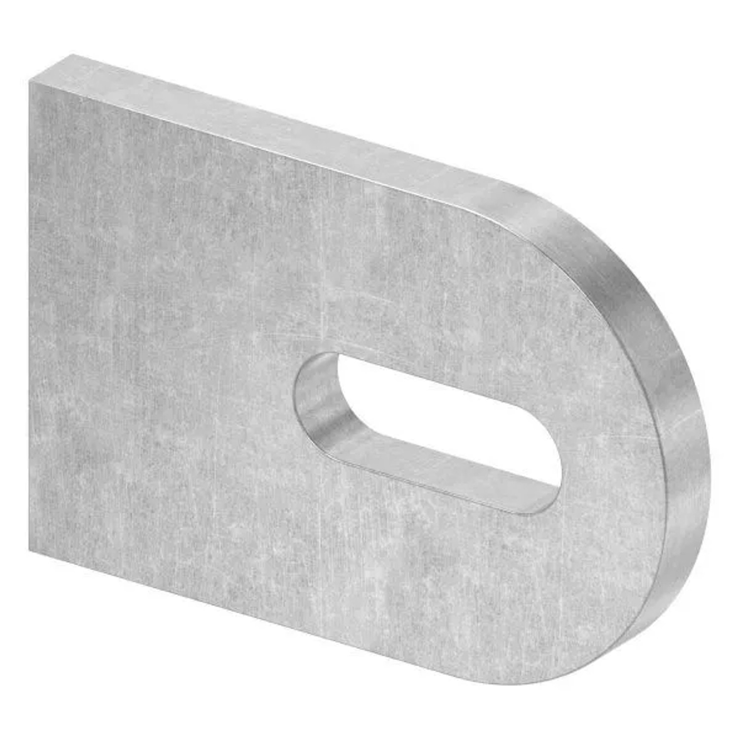 FeNau Anschweißlasche Stahl 60 X 40 X 6 mm Langloch 9 X 25 mm