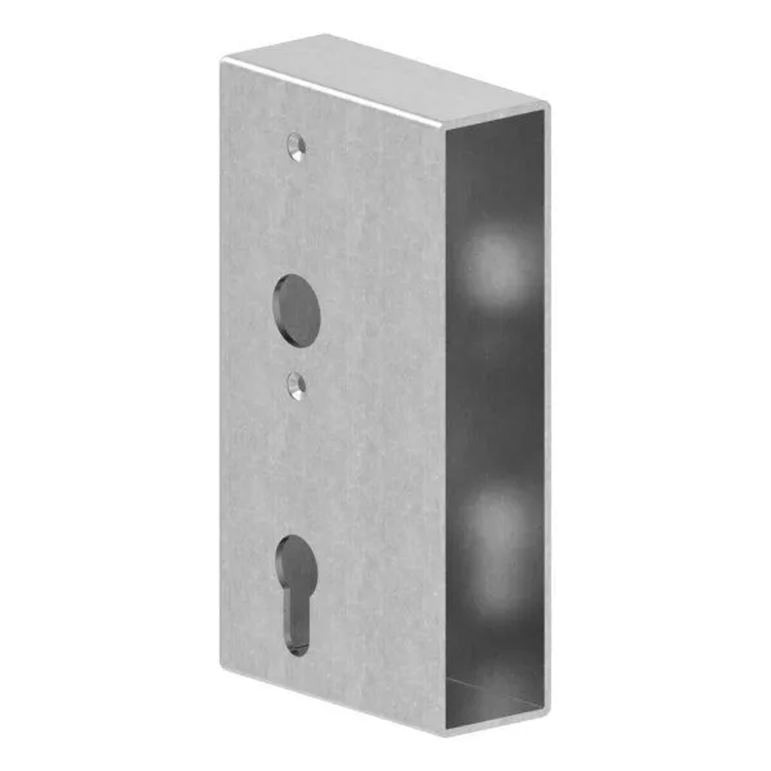 FeNau Schlosskasten Stahl 40 X 94,5 X 173 mm Roh