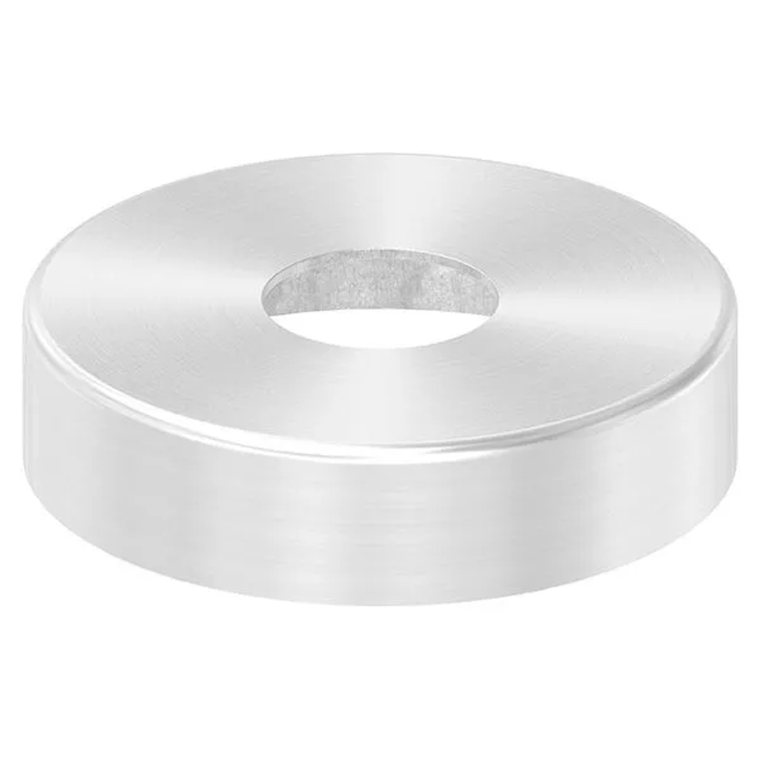 FeNau Abdeckrosette Ø 62x15 mm Für Rundrohr Ø 20 mm V2A