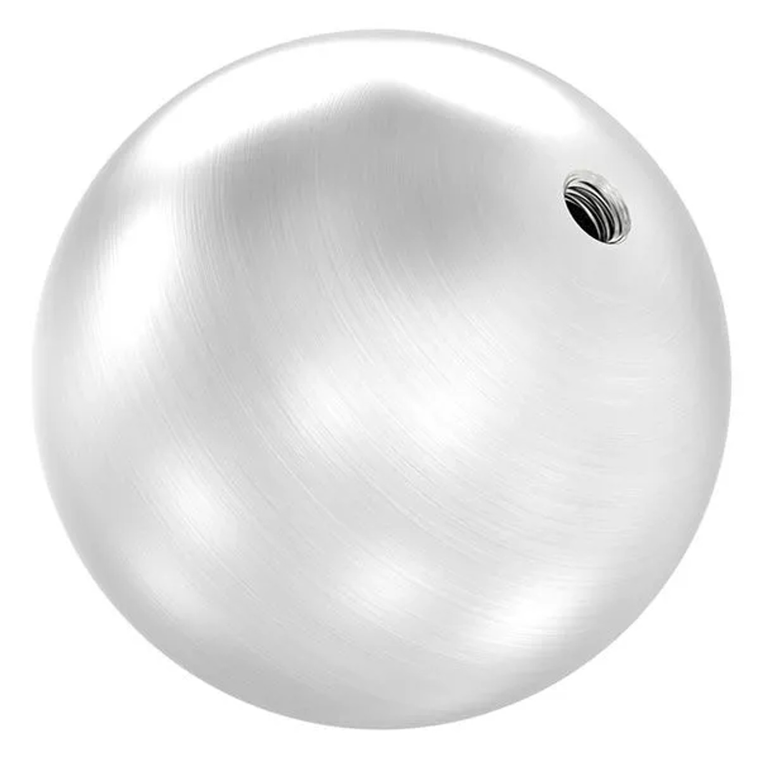 FeNau Hohlkugel V2A Ø 70 mm M8 Wandstärke 2 mm Geschliffen