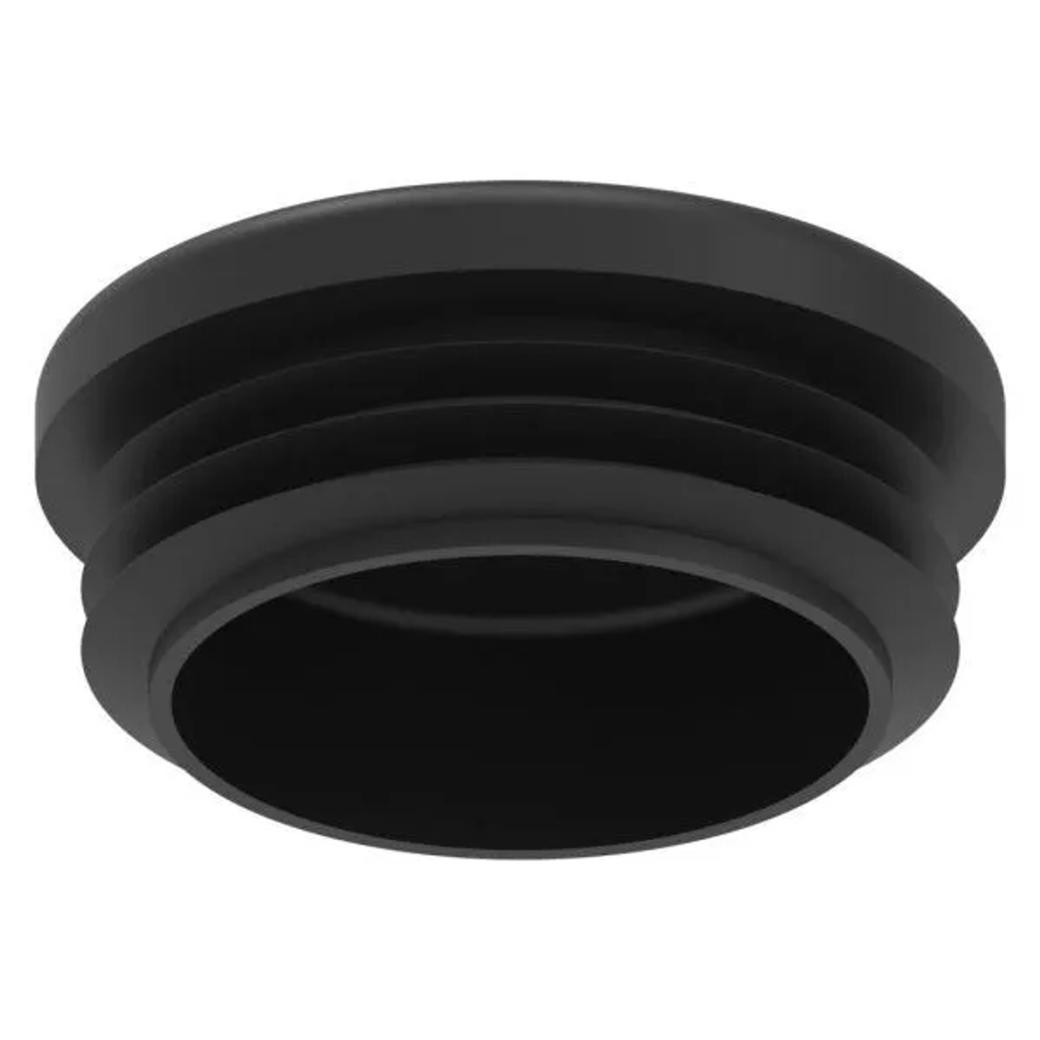 FeNau Einsteckkappe Kunststoff Für Rundrohr Ø 42,4 mm Wandstärke 2,5-4,0 mm Schwarz
