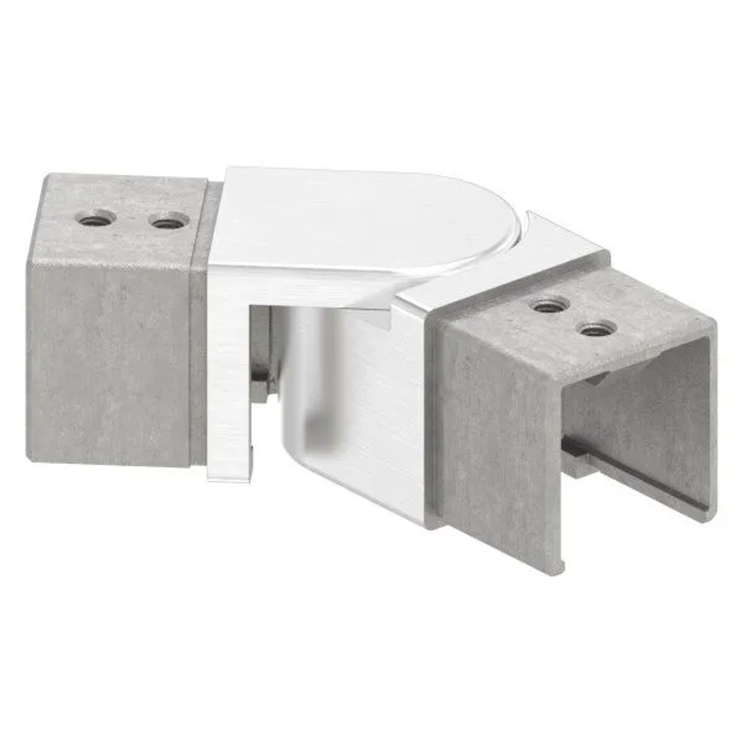 FeNau Gelenkverbinder Edelstahl V4A Für Quadratnutrohr 40x40 mm