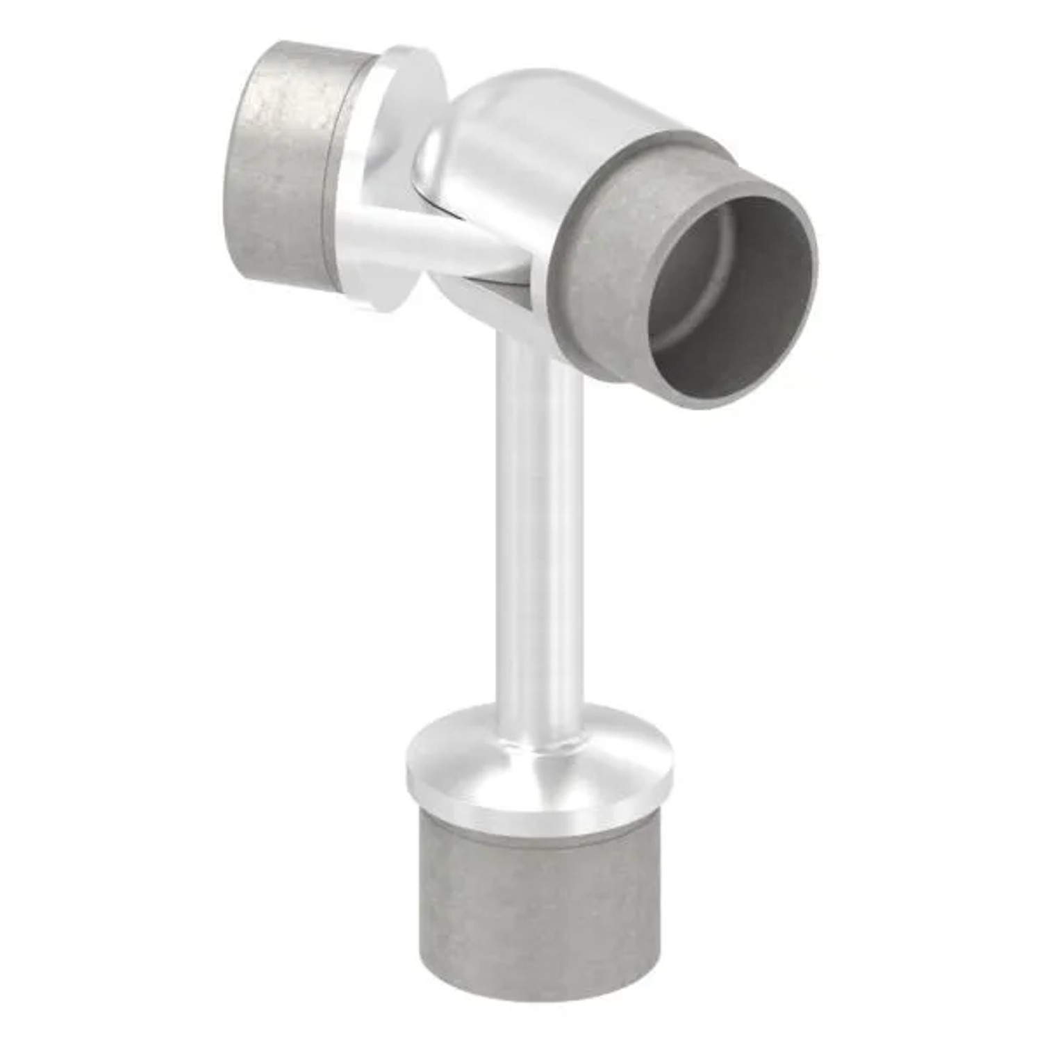 FeNau Rohrabschlussstopfen V2A Für Rohr 42,4 X 2,0 mm Mit Gelenkstück