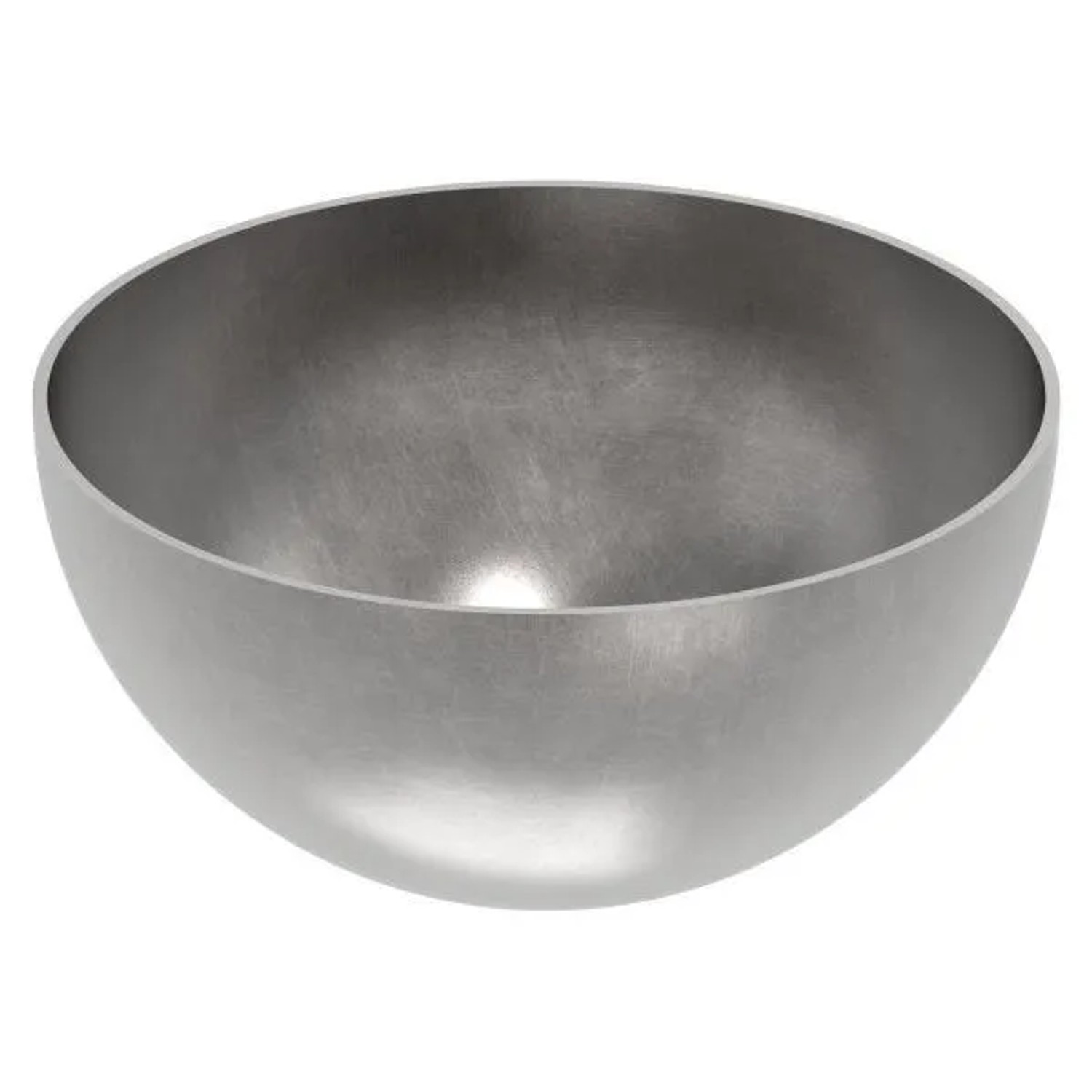 FeNau Halbhohlkugel Stahl Roh Ø 140 mm Wandstärke 2,0-2,5 mm