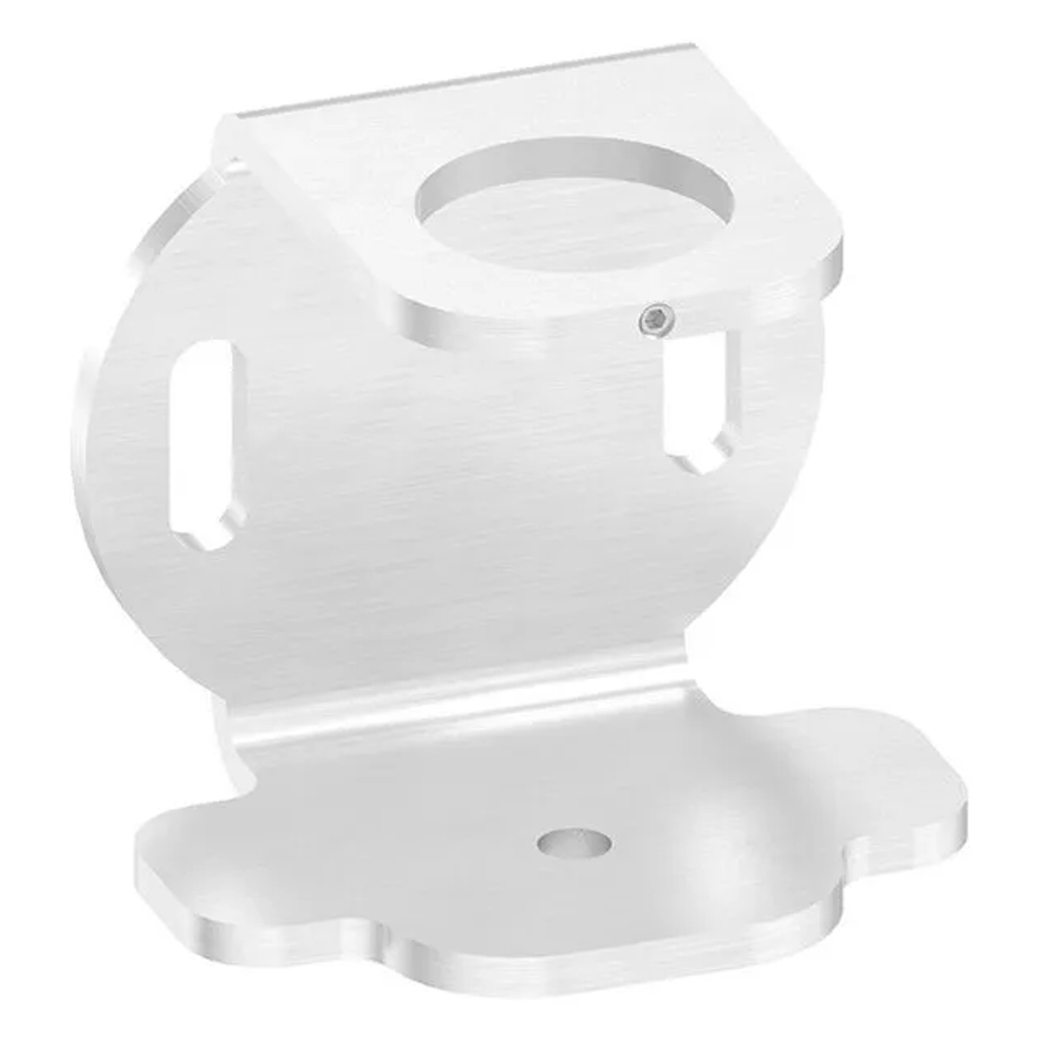 FeNau Wandbefestigung Zum Einschweißen Edelstahl V2A Für Rohr Ø 42,4 mm Platte 115x100x6 mm