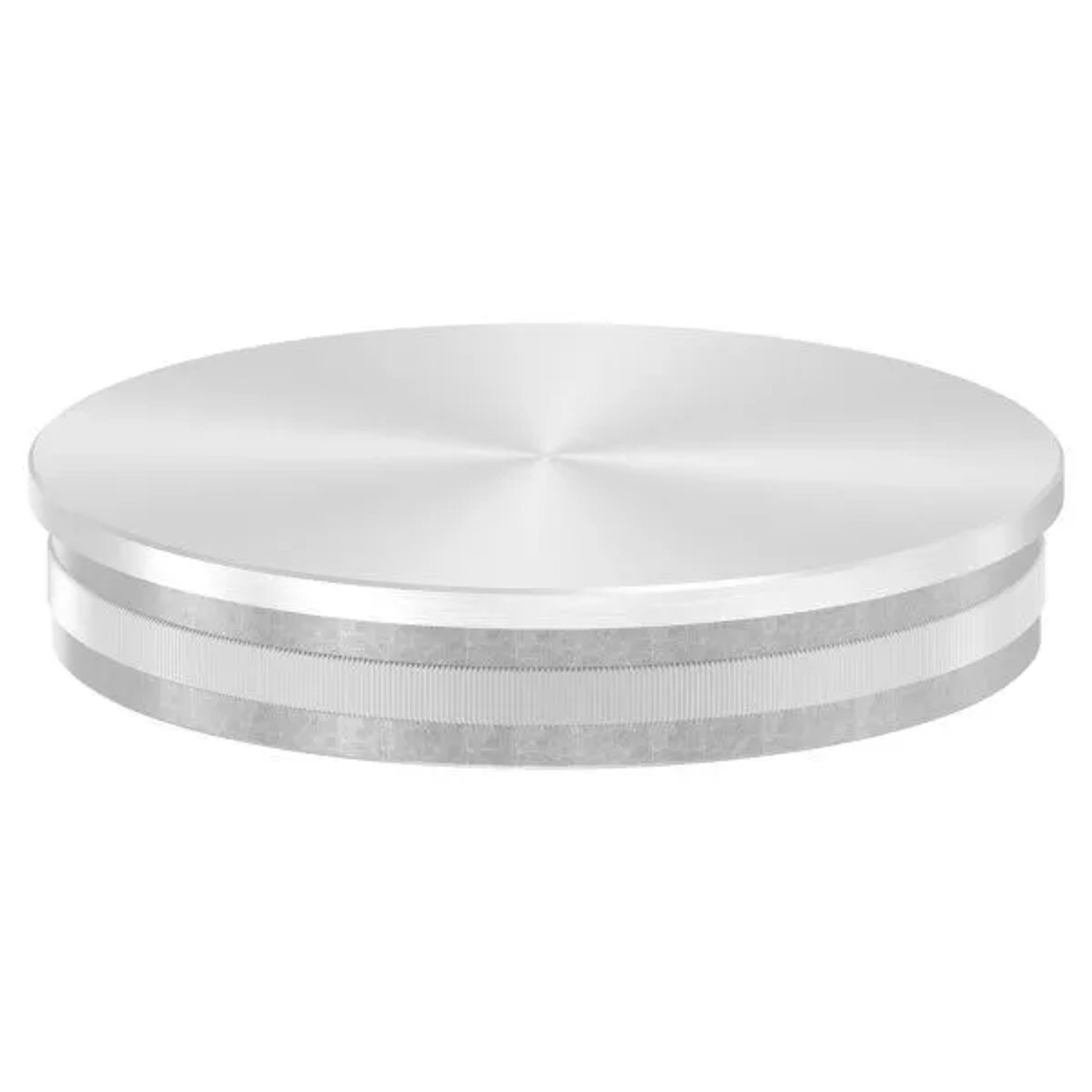 FeNau Einsteckkappe V2A Für Rohr Ø 101,6 mm 2,0 mm Wandstärke Flach