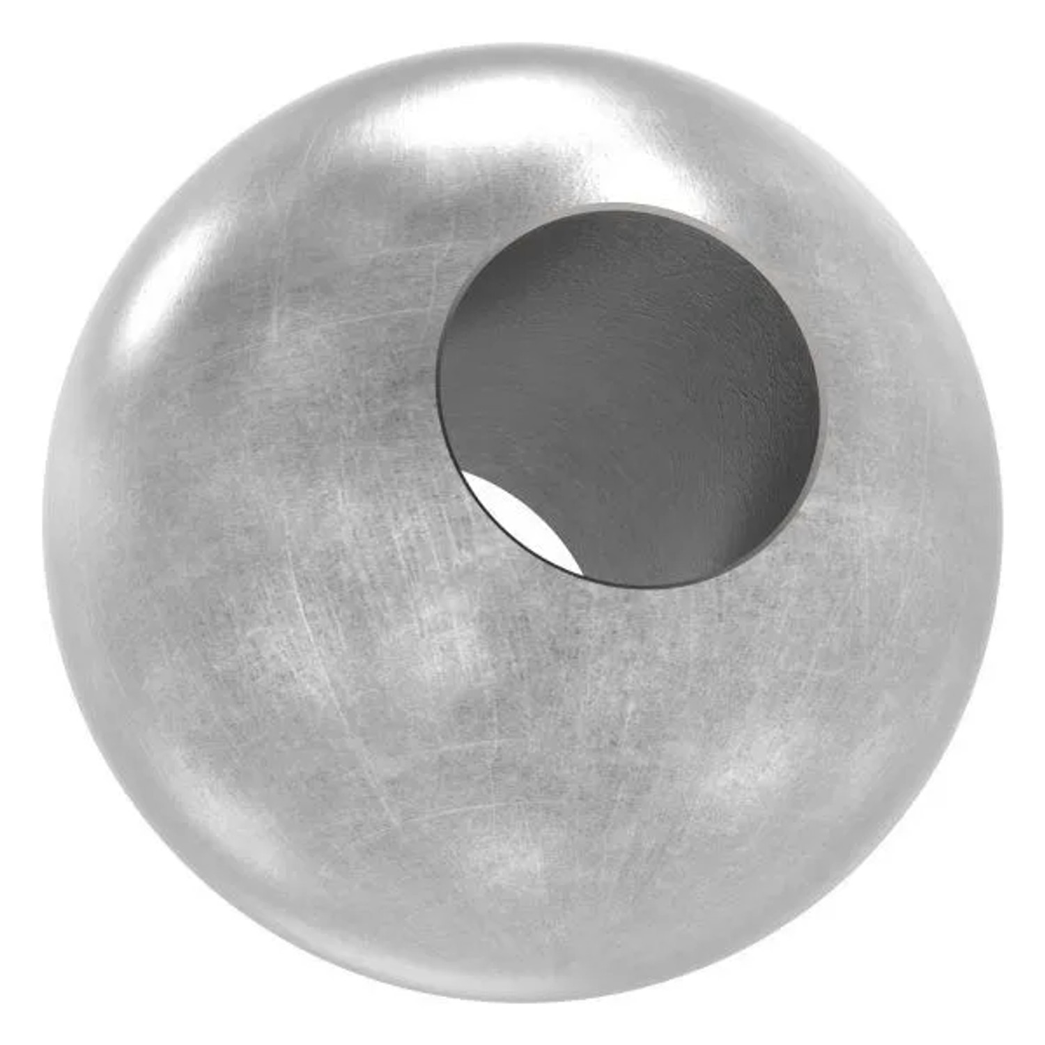 FeNau Massivkugel Stahl Ø 25 mm Mit Durchgangsbohrung Ø 10,3 mm