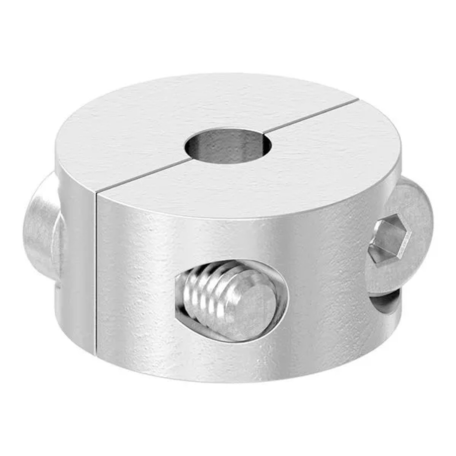 FeNau Rundklemme Edelstahl V4A Für Seil Ø 5 mm 2-Teilig