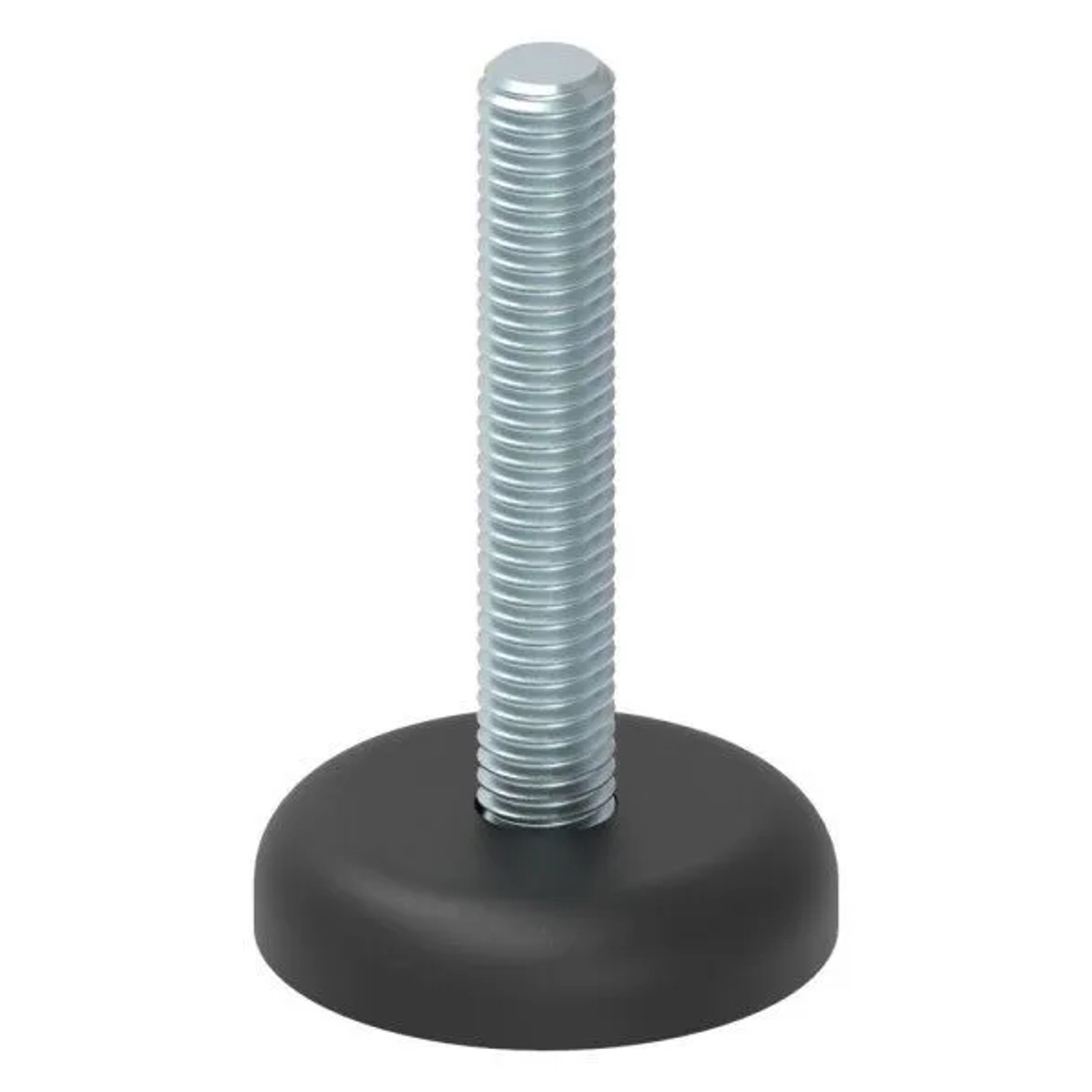 FeNau Stellfuß Kunststoff Stahl Galvanisch Verzinkt Ø 34 mm Gewinde M8x50