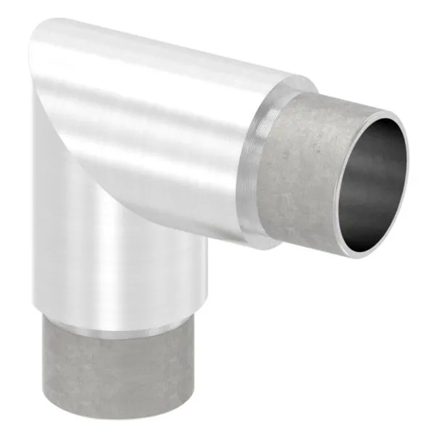 FeNau Eckbogen V2A Für Rohr Ø 33,7 X 2,5 mm 90 Grad Steck