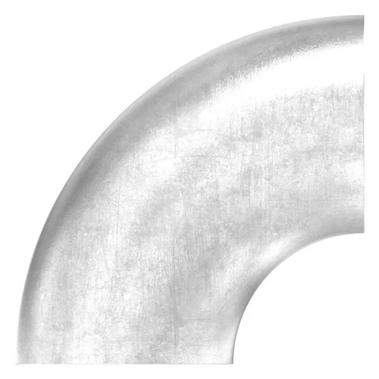 FeNau Schweißbogen 90 Grad Edelstahl V2A Ø 25,0 X 2,0 mm Ungeschliffen