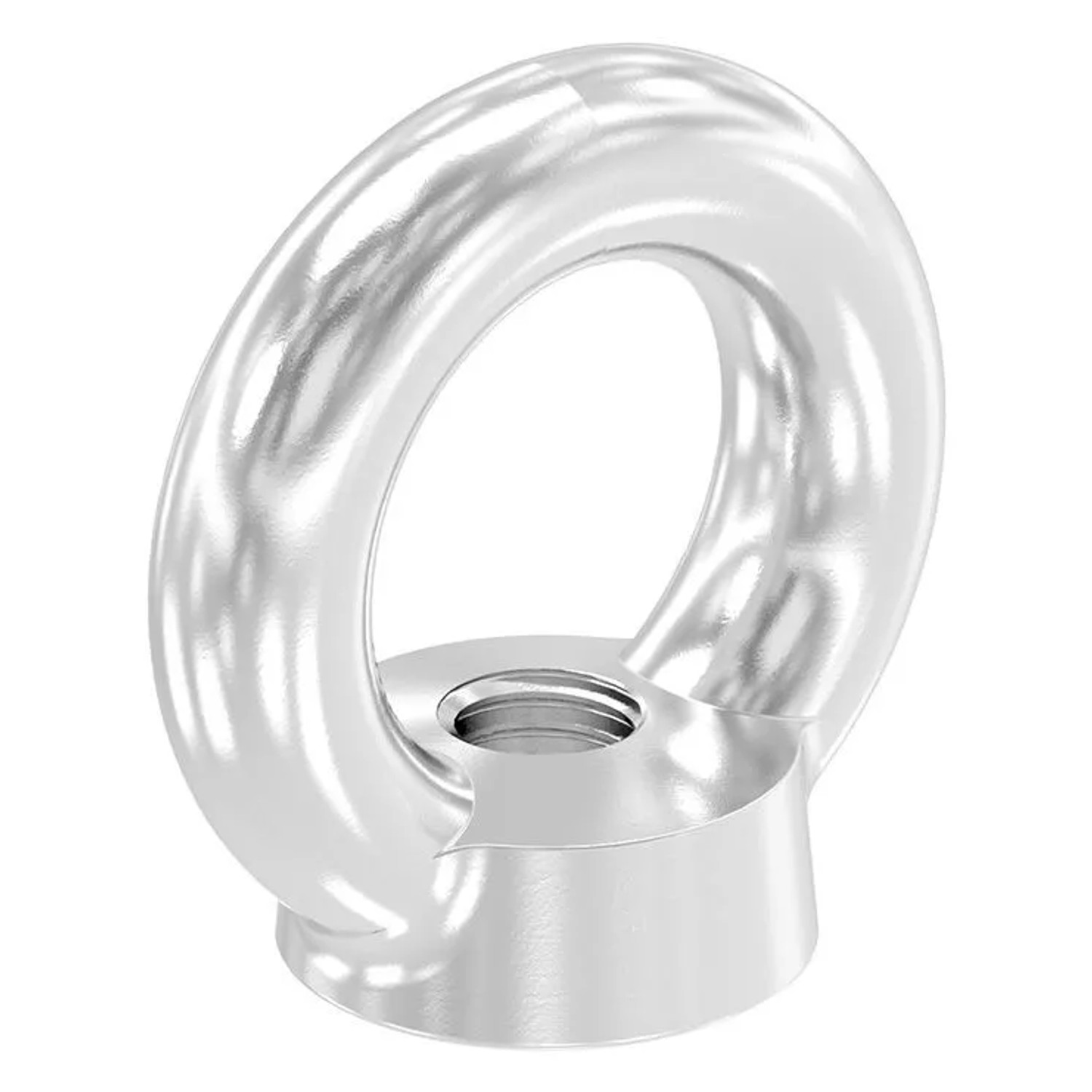 FeNau Ringmutter Edelstahl V4A Innengewinde M10 Rundeisen 10 mm DIN 582