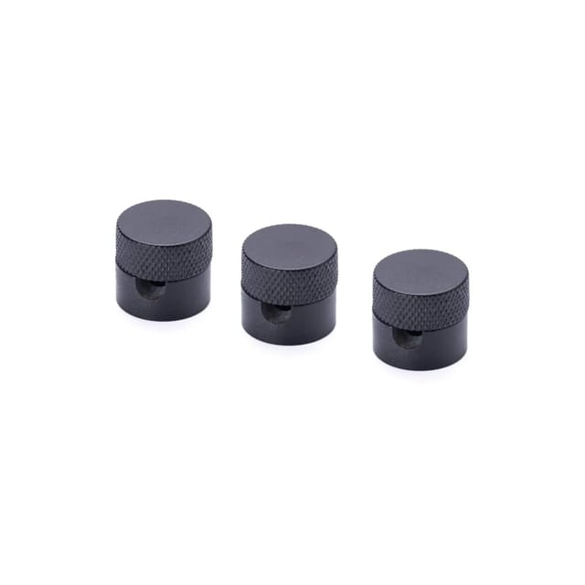 Orion Lightstyle Wand und Deckenpin Ø 19 mm Metall Schwarz 3 Stück