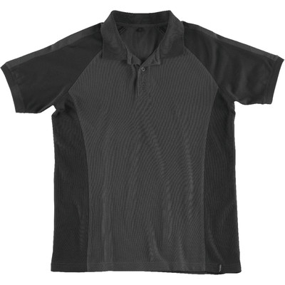 Berufs-Poloshirt Bottrop 50502-260, dunkelanthrazit/schwarz, Größe S