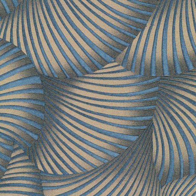 Erismann Vliestapete Fashion for Walls Twill Blau FSC®