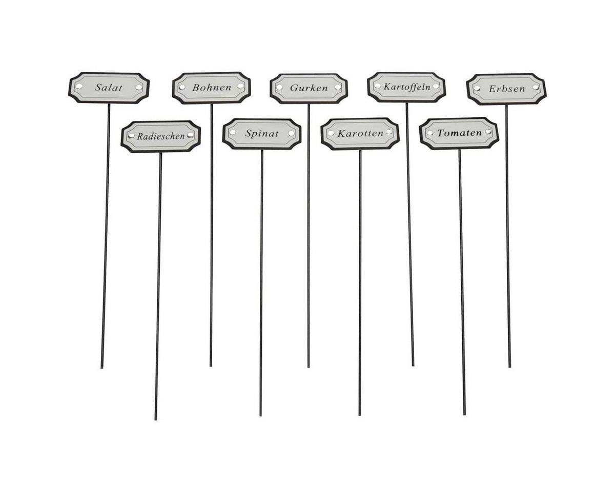 matches21 HOME & HOBBY Gartenstecker Gemüsestecker edel 9er Set (9-St) Wetterfest, Witterungsbeständig, zum Stecken Bild 2