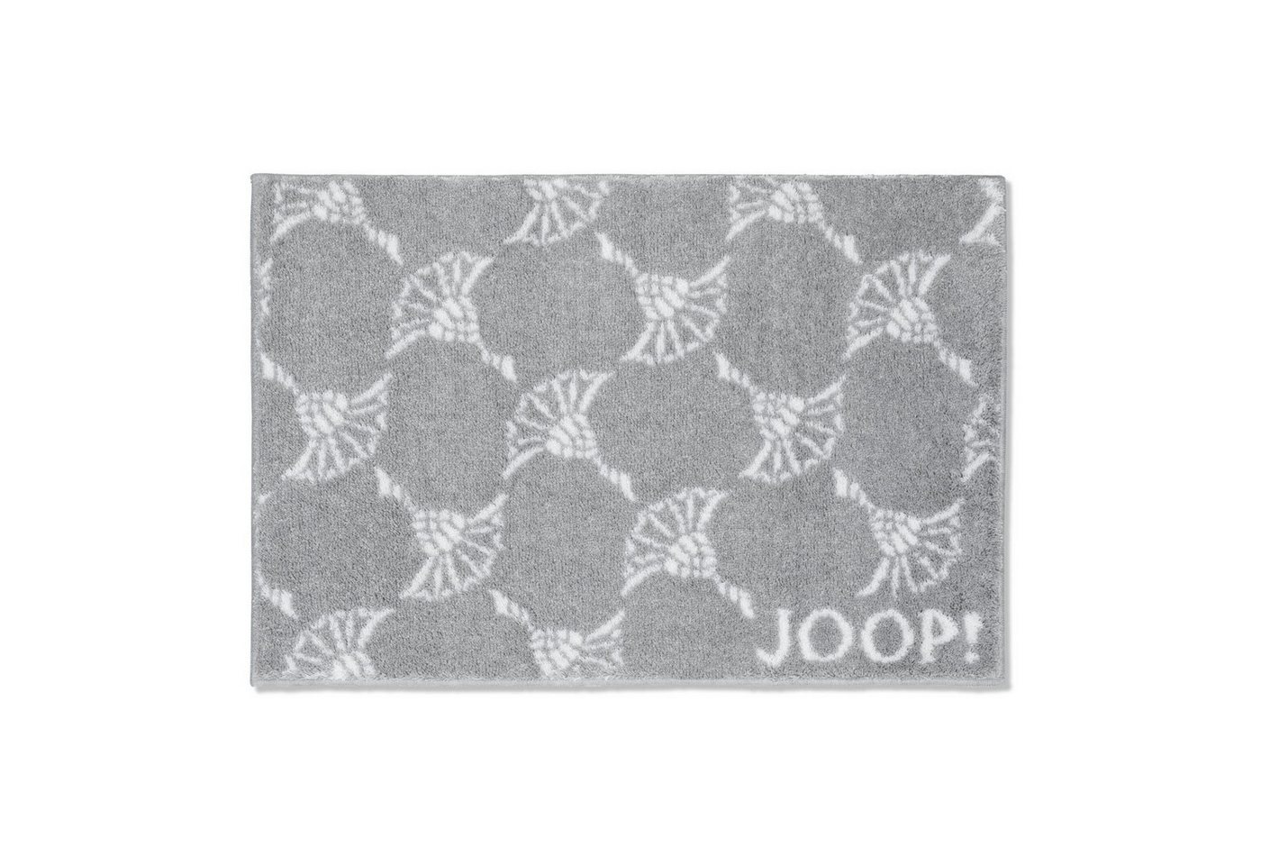 JOOP! Badematte Joop! Badteppich Duschvorleger Badematte New Cornflower kiesel 70x120, Höhe 18 mm, Polyacryl, Rutschfest Bild 4