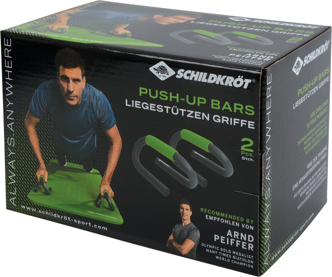 Schildkröt-Fitness Gymnastikhantel SK Fitness PUSH UP BARS, 2 Liegestü Bild 2