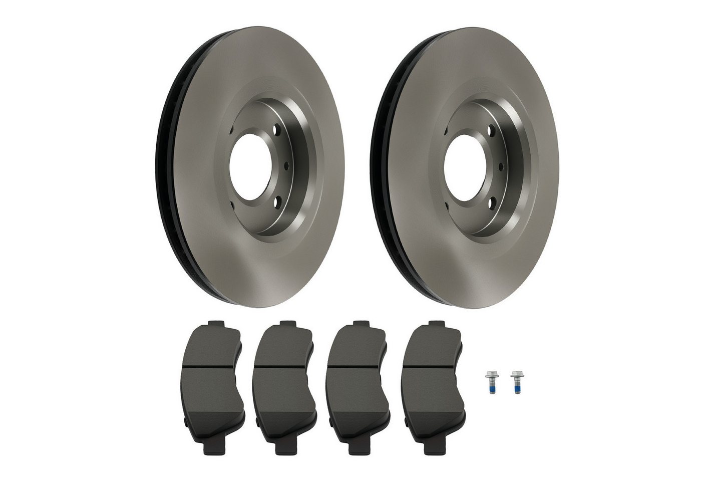 maXpeedingrods Bremsbelag, Bremsscheiben Bremsbeläge Vorne For Citroen C2 C3 Picasso C4 Cactus Bild 3