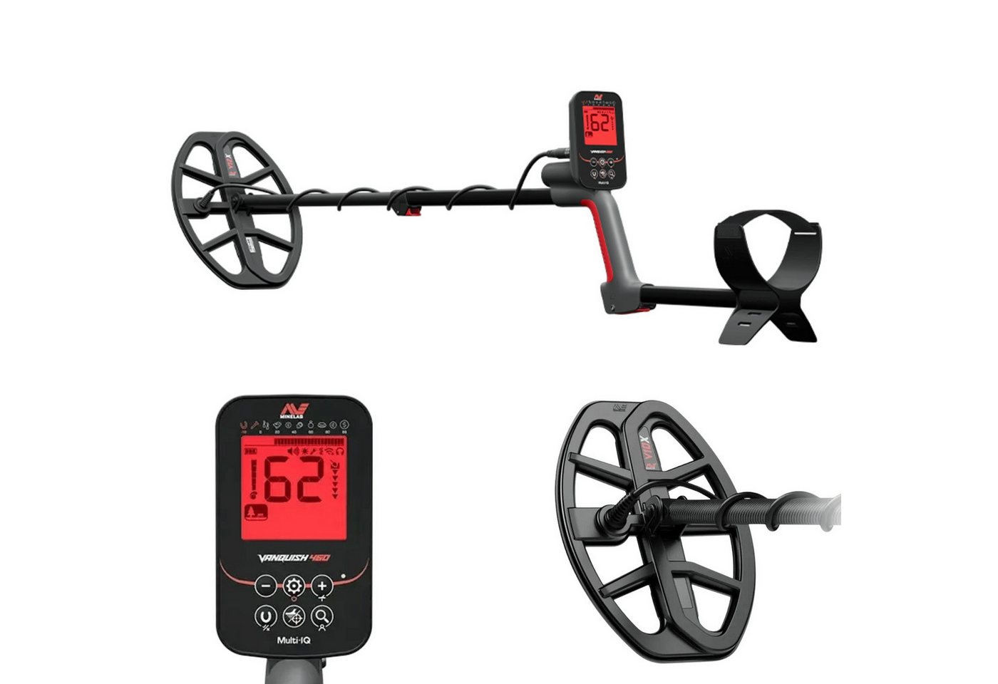 Minelab Metalldetektor Minelab Vanquish 460 Metalldetektor