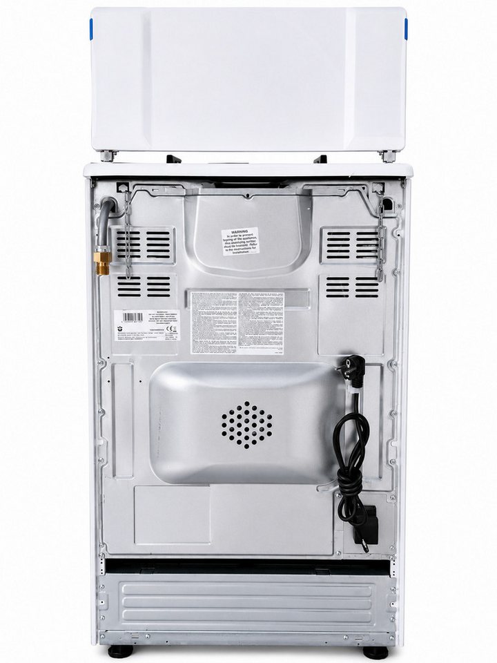 Gasmann Gas-Standherd Gasmann Gas-Standherd,50x60cm,4 Flammen,Gasbackofen,Gasgrill,Drehspieß, mit 1-fach-Teleskopauszug Bild 4