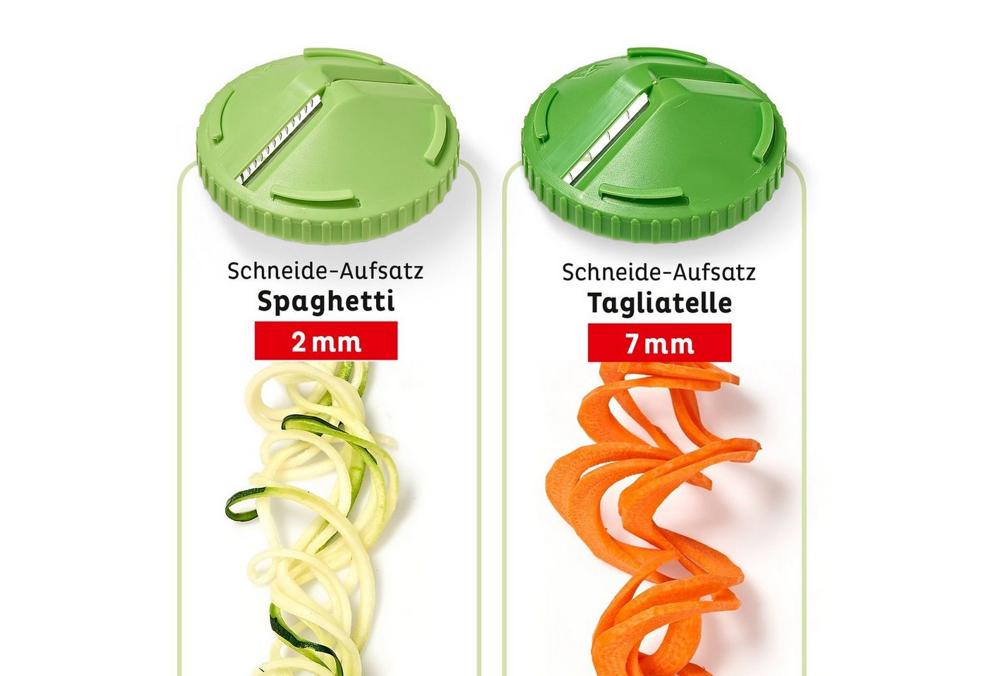 Betty Bossi Spiralschneider Gemüse-Spiralschneider, für Gemüse Bild 2