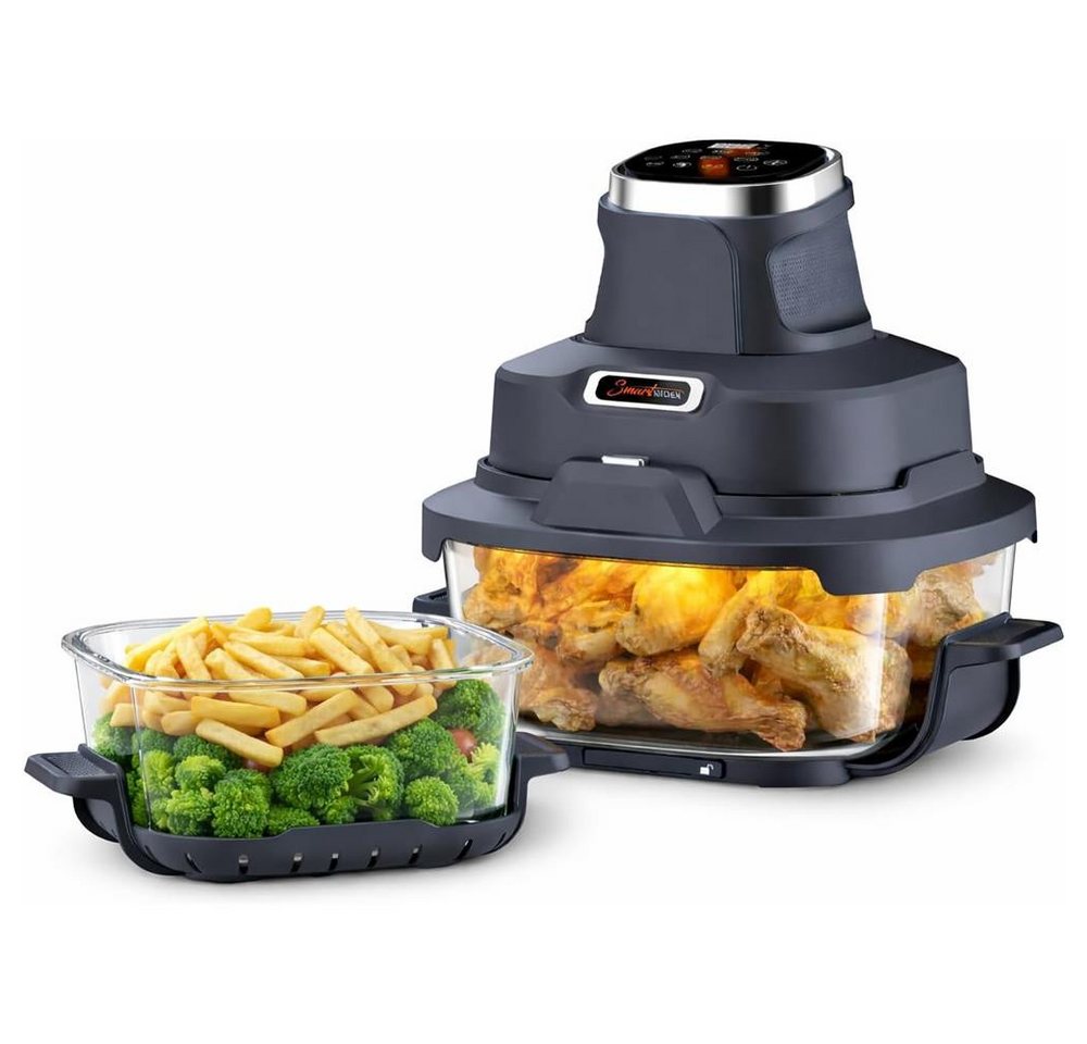 Telewelt Heißluftfritteuse 4-in-1 Air Fryer, Mit Temperatursteuerung, Timer und automatischer Abschaltung Bild 4