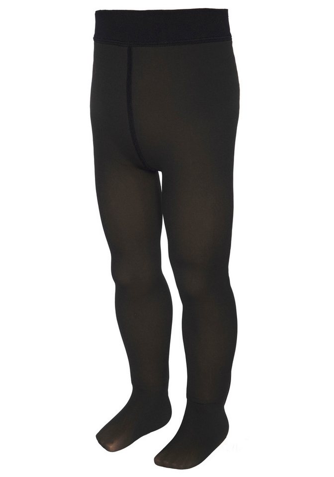 H.I.S Thermostrumpfhose gefütterte Kinderstrumpfhose, transparente Optik (1 St) innen mit Teddyfell Bild 2