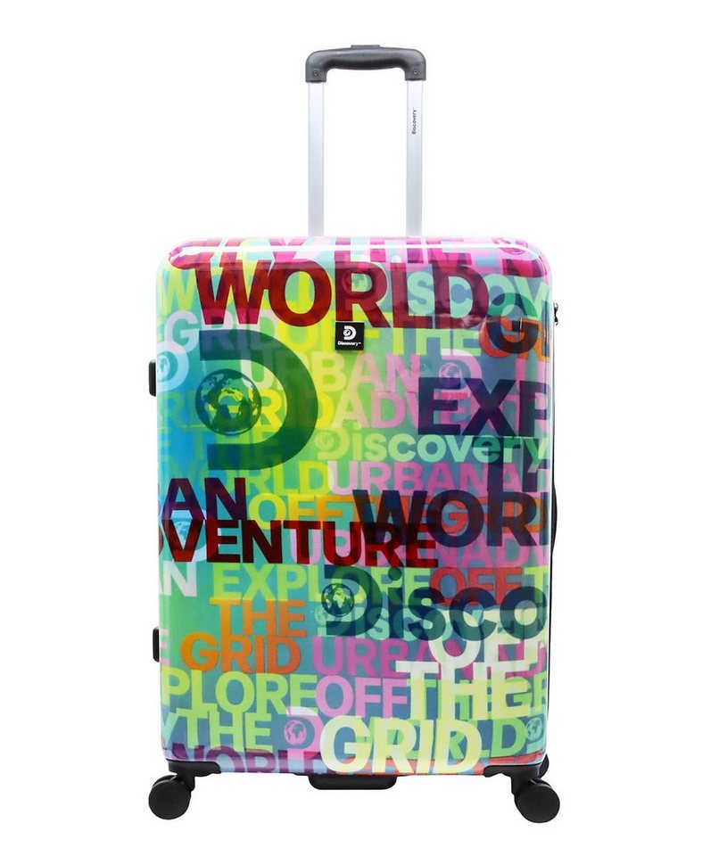 Discovery Hartschalen-Trolley Explore the World ABS/PC Trolley TSA Zahlenschloss Spinner 78 cm, 4 Rollen, integriertes TSA-Zahlenschloss Bild 3