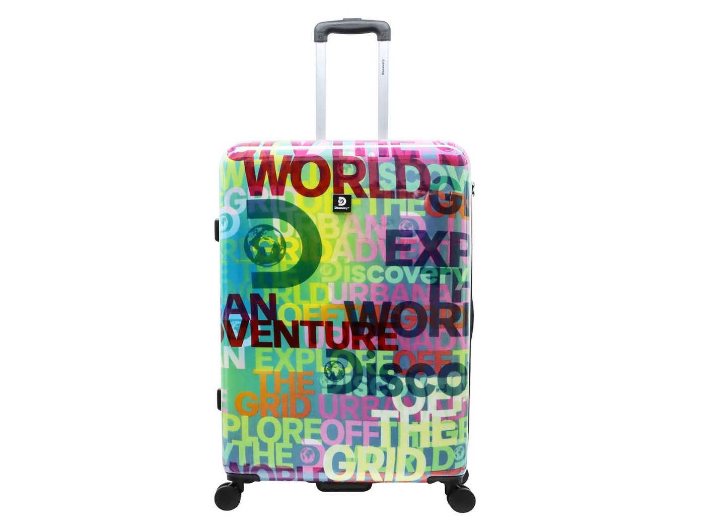 Discovery Hartschalen-Trolley Explore the World ABS/PC Trolley TSA Zahlenschloss Spinner 78 cm, 4 Rollen, integriertes TSA-Zahlenschloss Bild 5
