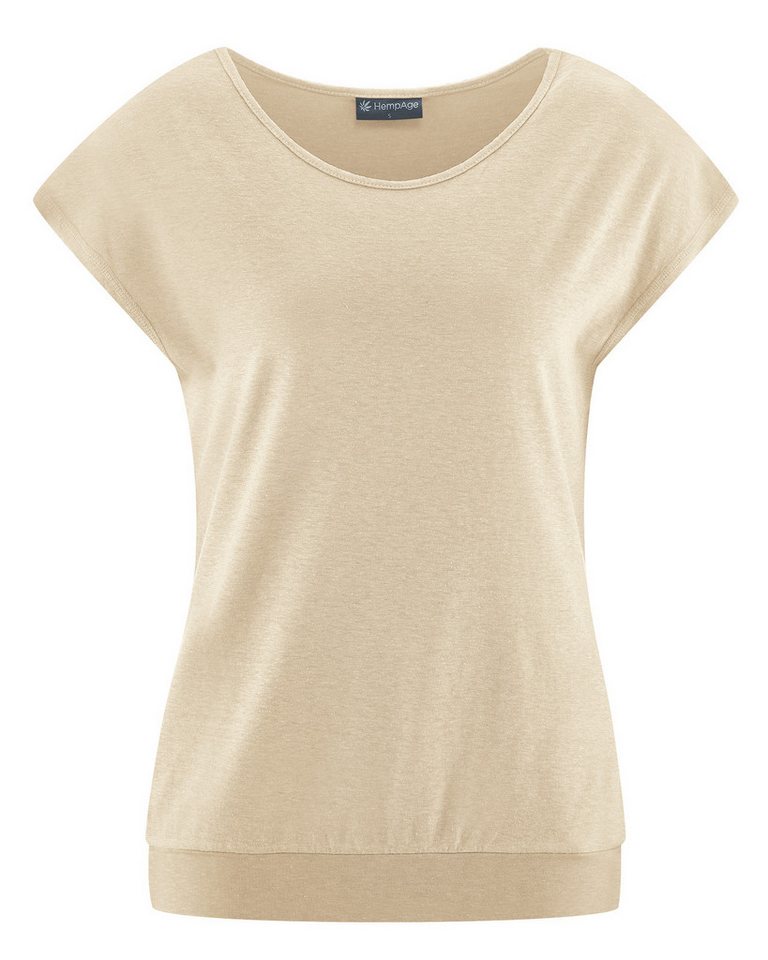 HempAge Yogashirt Ärmelloses Yoga Shirt Hanf/Biobaumwolle Normal Fit