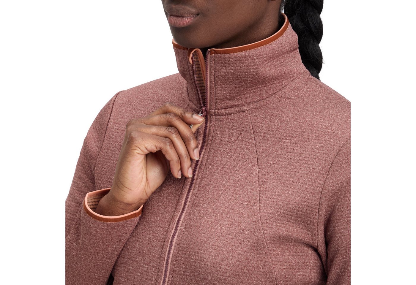 McKINLEY Outdoorjacke Da.-Unterjacke Roto III W MELANGE/RED WINE Bild 2