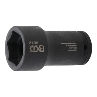 BGS Kraft Steckschlüssel Einsatz Sechskant Tief Antrieb Innenvierkant 20 Mm 3 4 Zoll SW 38 Mm Für FUSO Mitsubishi 9812