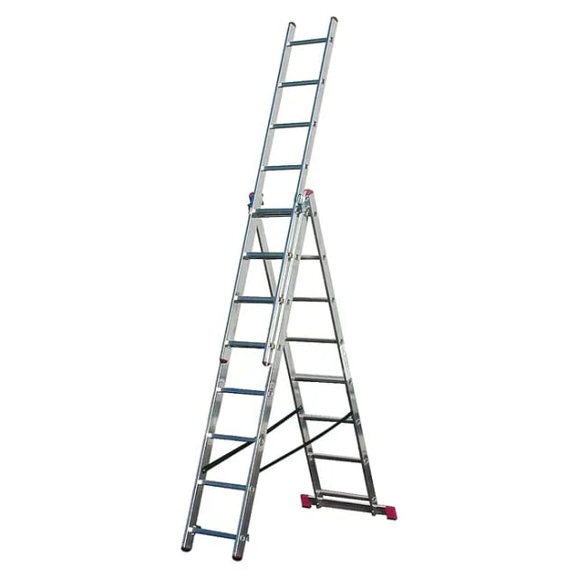 Krause Corda Vielzweck-Leiter 3 x 8 Sprossen Treppenversion