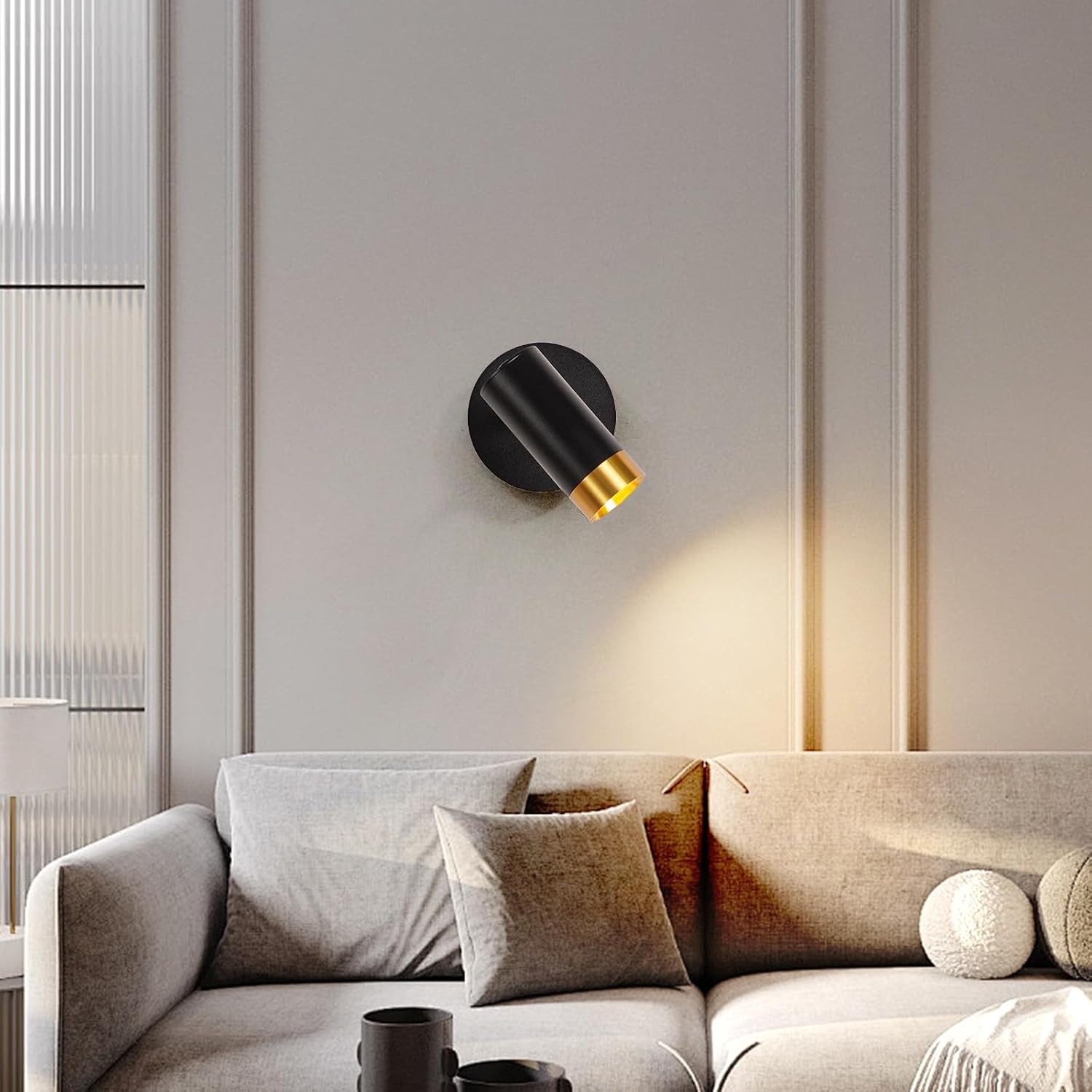 Applique Murale/lampe De Lecture De Style Industriel Rétro, Applique Murale Led E27 5w Réglable Avec Interrupteur, Spot Mural Intérieur (noir).