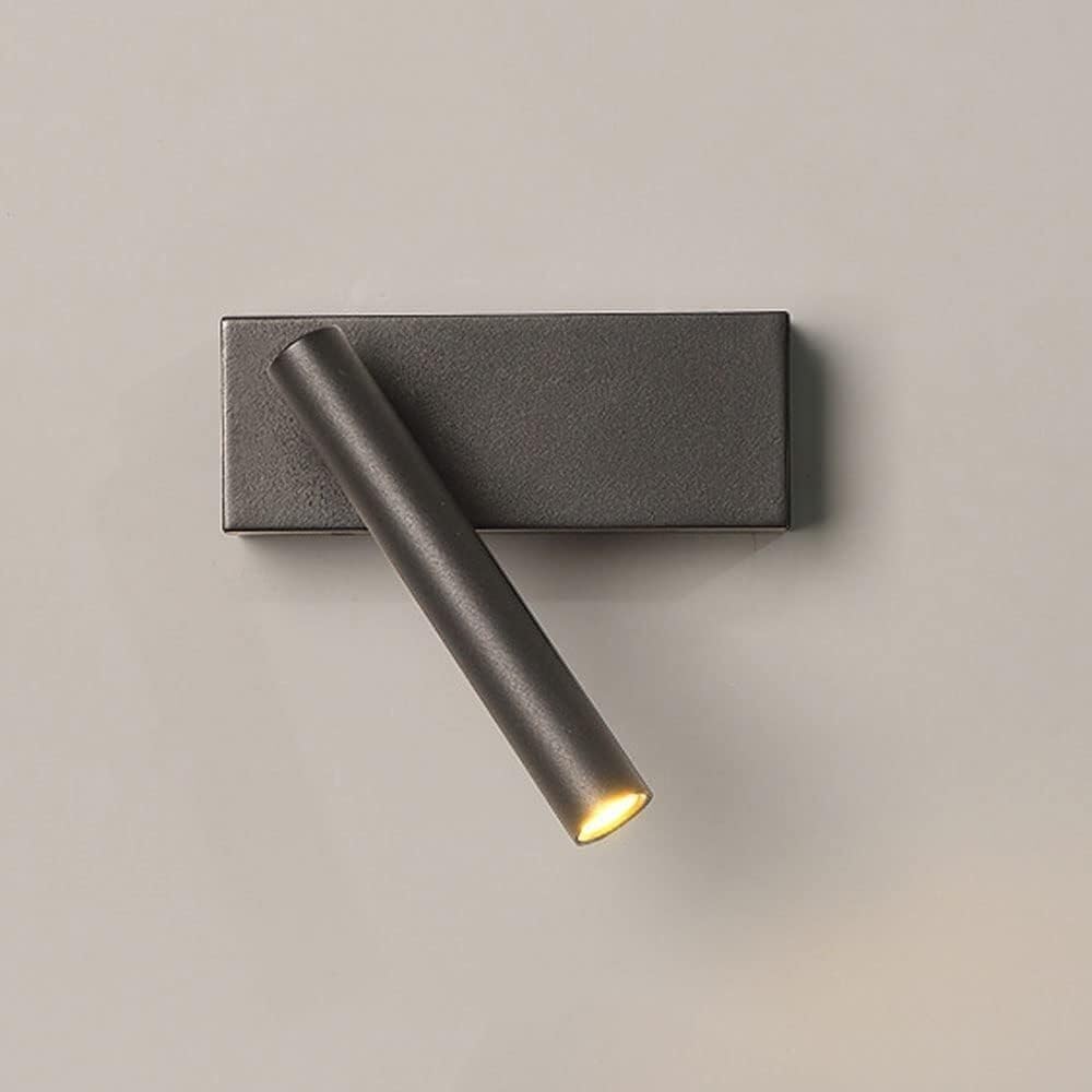 Applique Murale Universelle Rotative À 350°, Compatible Avec Les Lampes De Lecture, Applique Murale Led Câblée En Aluminium Avec Interrupteur.